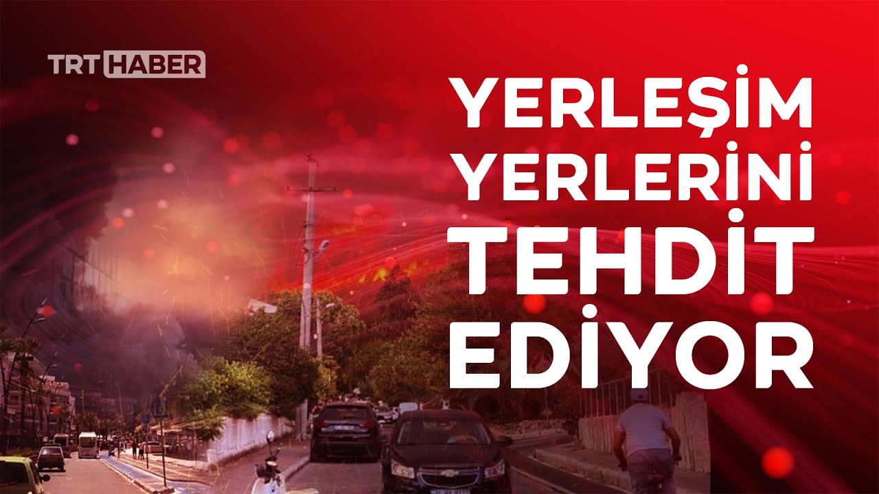 Marmaris'te de orman yangını