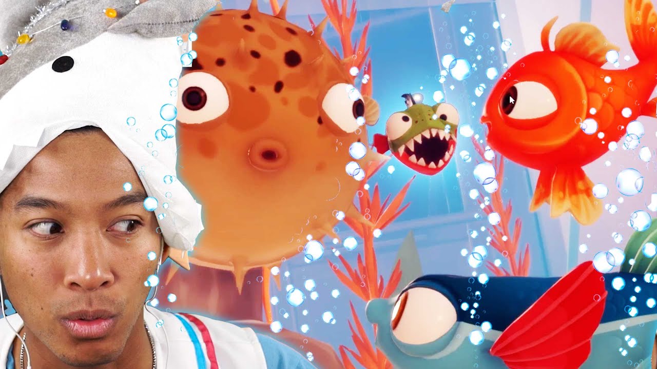 MARMAR's a FISH?! Let's PLAY I am Fish and learn about the OCEAN!