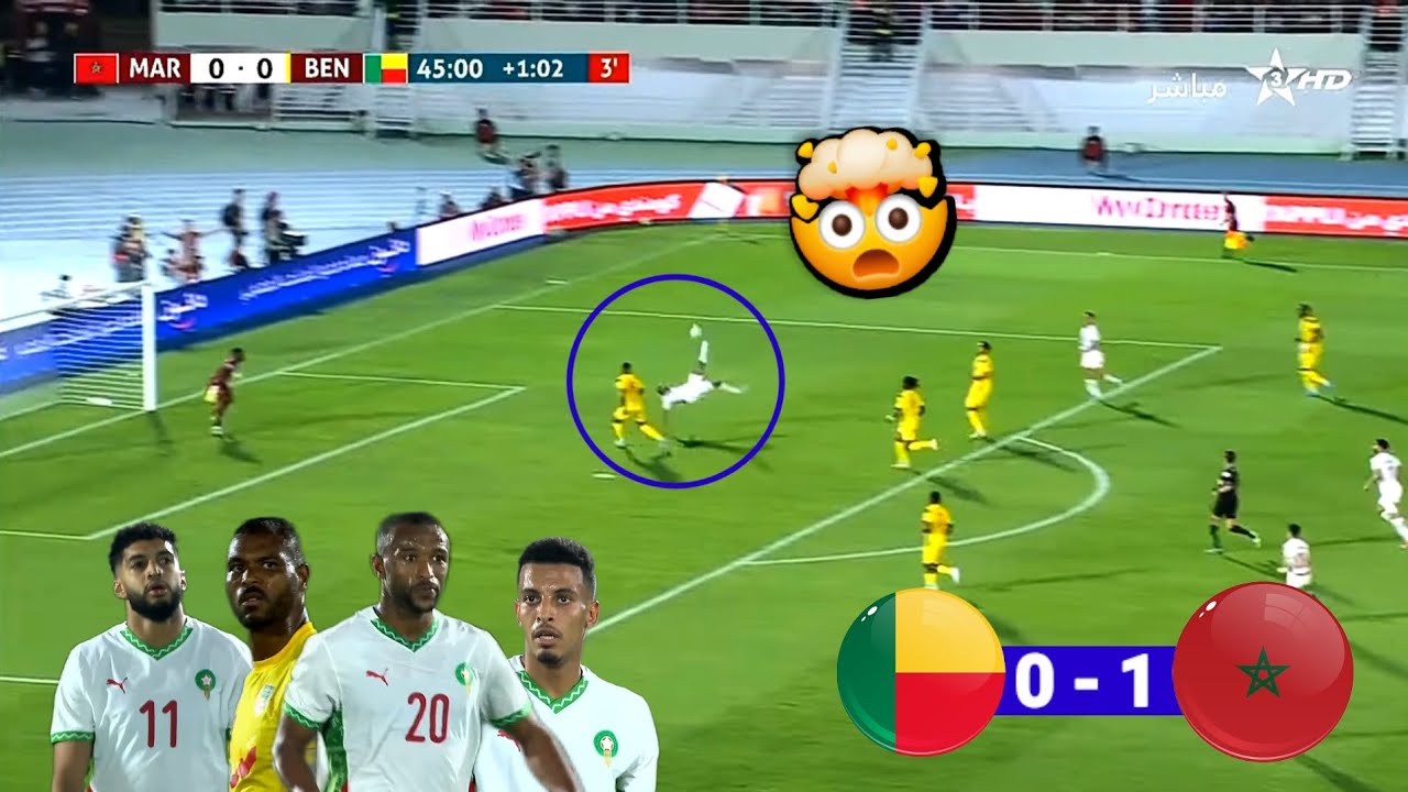 Maroc vs Benin 1-0 Résumé et Buts du Match Amical 2025