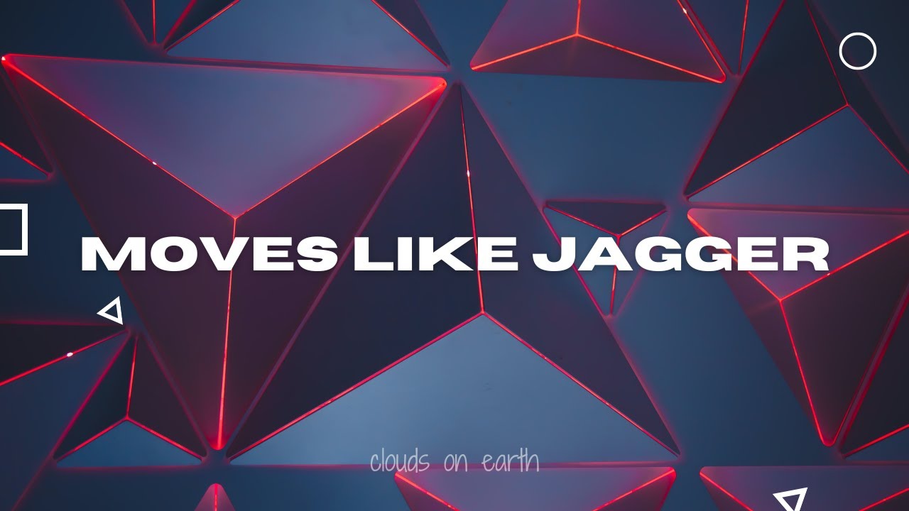 Maroon 5 - Moves Like Jagger (Clean - Lyrics) ft. Christina Aguilera
