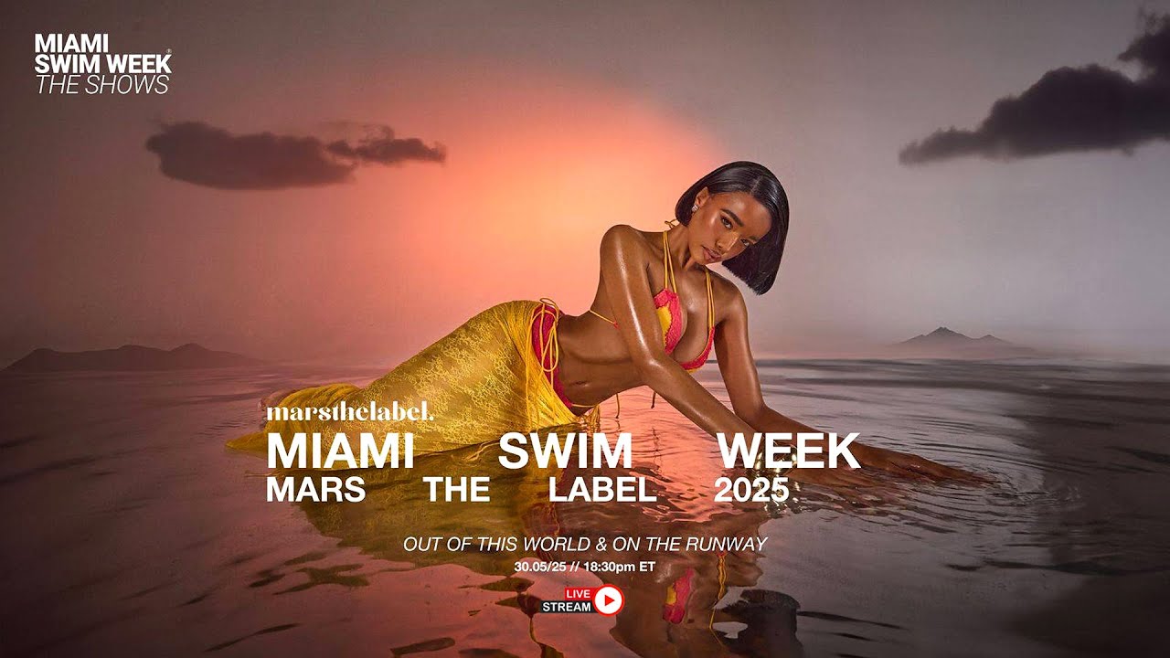 MARS THE LABEL  - Live from Miami Swim Week 2025 - The Shows at Mondrian Hotel | FashionStockTV