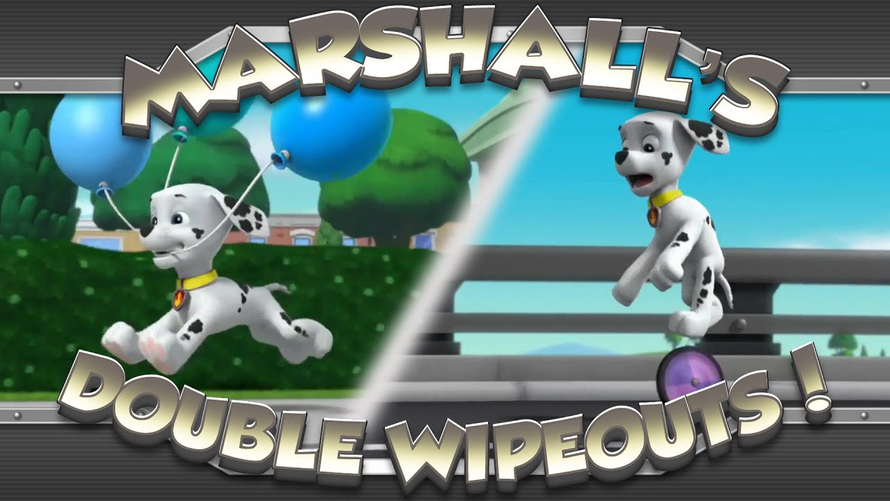 Marshall's Double Wipeouts! (