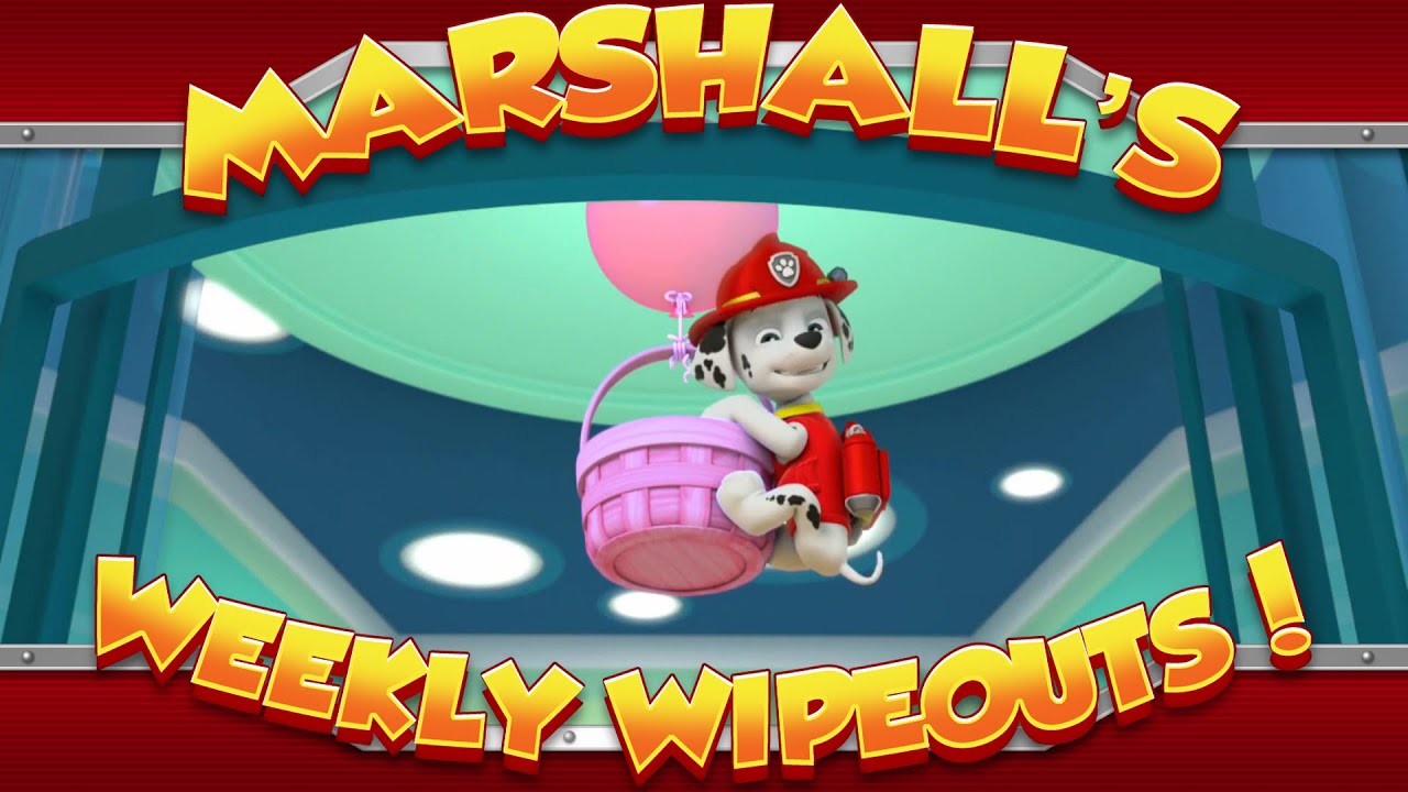 Marshall's Weekly Wipeouts! (Season 4 - Pups Save Farmer Alex)