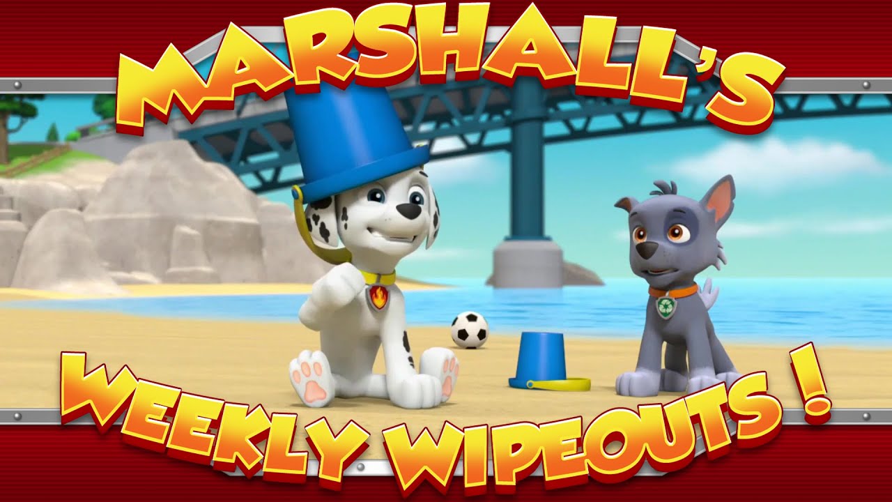 Marshall's Weekly Wipeouts! (Season 6 - Pups Save a Farmerless Farm)
