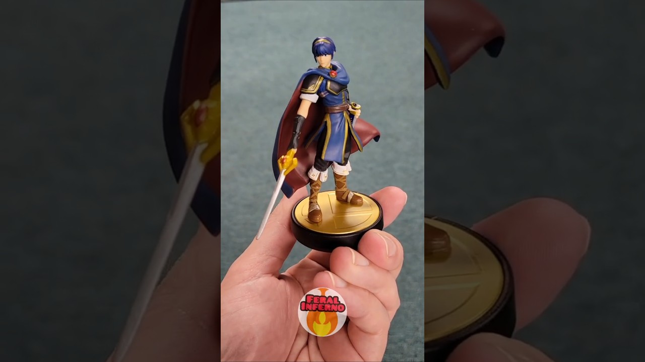 Marth Smash Bros Amiibo Reprint