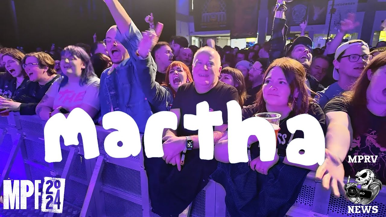 MARTHA - Live - Manchester Punk Festival 2024 - MPRV News