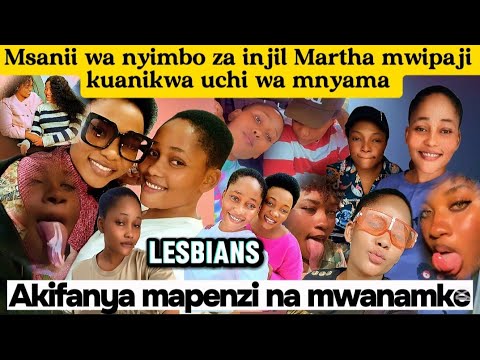 MARTHA MWAIPAJI KUANIKWA UCHI WA MNYAMA AKILAMBANA NA KUKISS MWANAMKE MWEZAKE JOAN