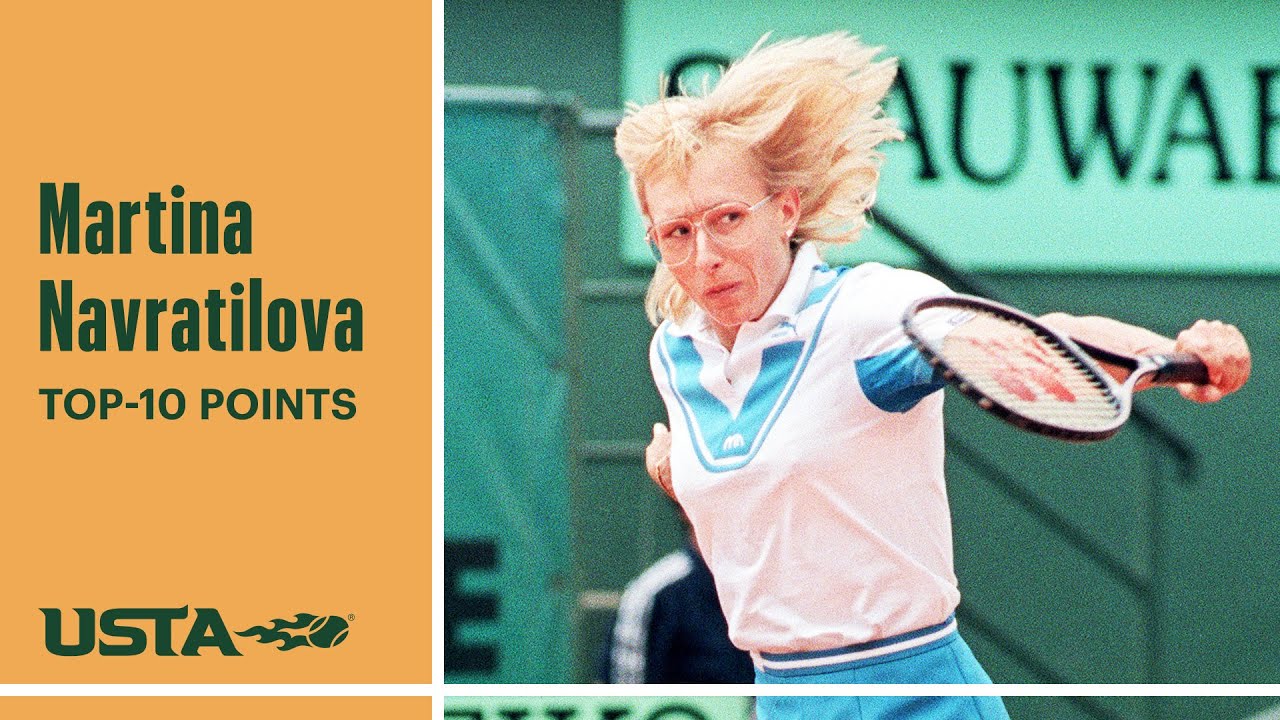 Martina Navratilova | Top-10 Points | US Open