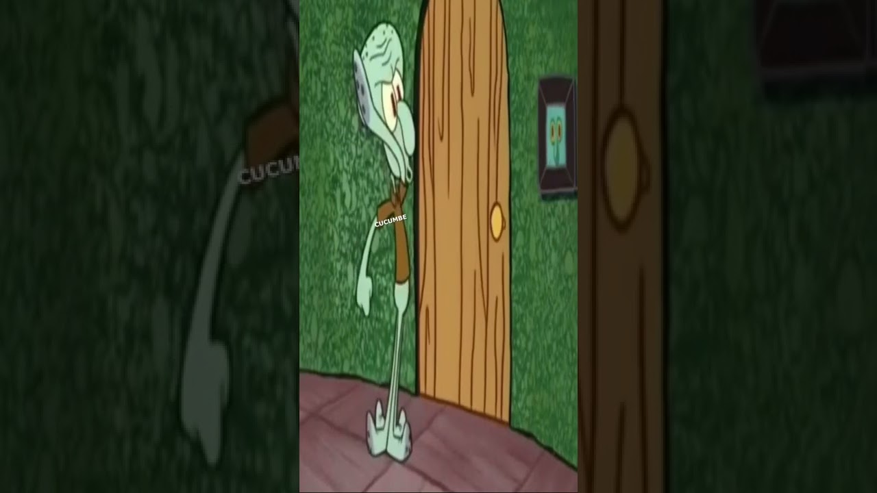 Marty from Madagascar hungry came to Squidward... 😂 #shorts Cool Funny video by CUCUMBE