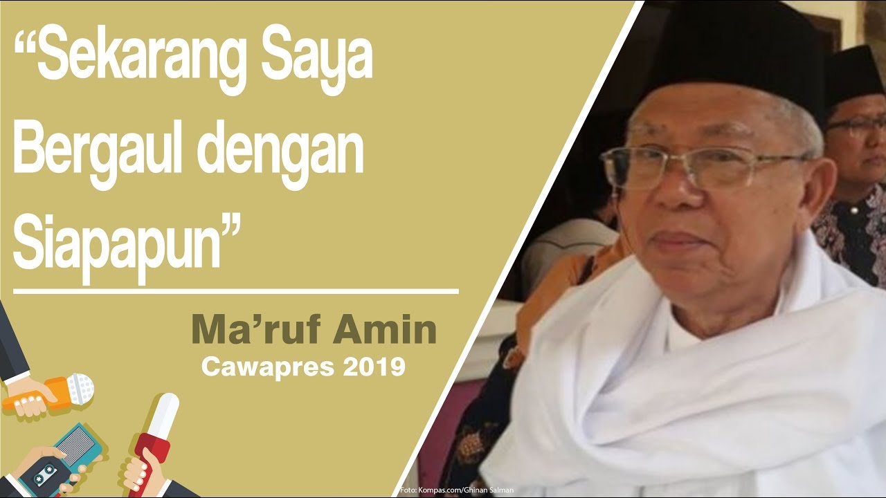 Ma'ruf Amin Sambut Baik Rencana Pertemuan dengan Ahoker