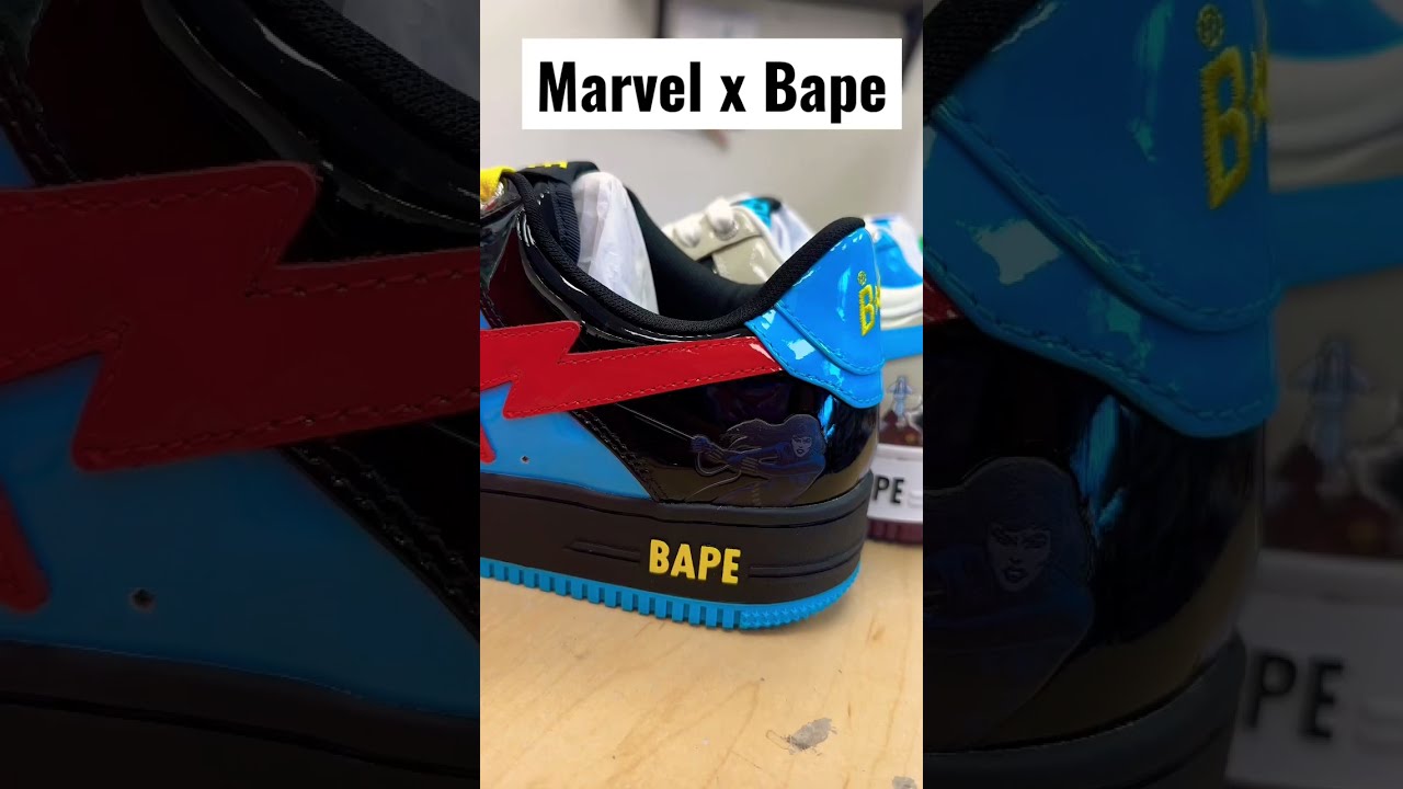 Marvel Bapestas #shorts #bape #marvel  #bapesta
