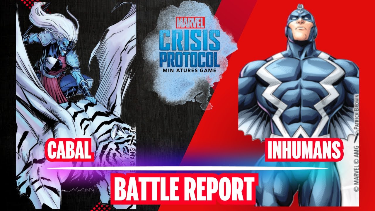 Marvel Crisis Protocol Battle Report Inhumans vs Cabal S05E24