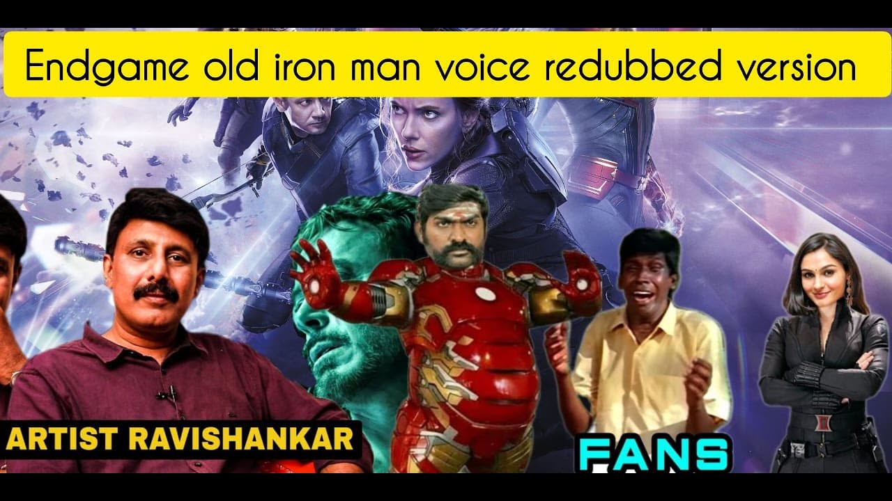 Marvel Man #1 -  The Redubbed Version of Avengers Endgame | தக்காளி தாறுமாறு | Artist Ravishankar