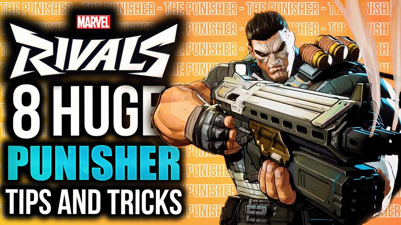 Marvel Rivals: 8 HUGE Tips EVERY Punisher Main Should Know!