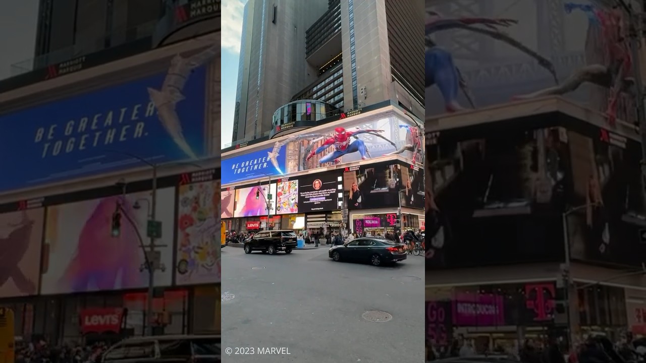 Marvel’s Spider-Man 2 3D Billboard