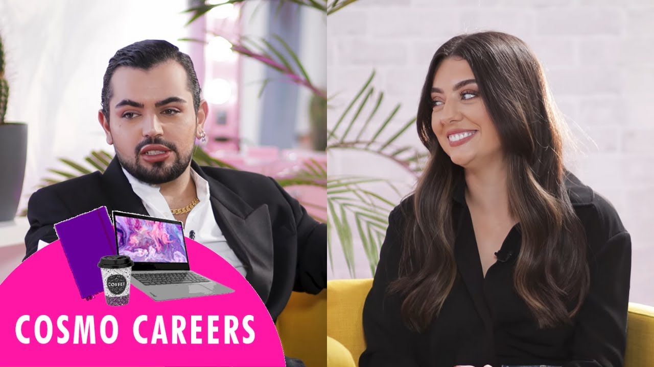 Marwa Karam and Rouhana El Hage on public speaking and presenting | Cosmo Careers 2021 ✍️ 💰