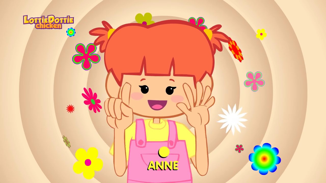 Mary Anne counts to-Lottie Dottie Chicken-Kids songs and Nursery rhymes in English Cartoon For kids