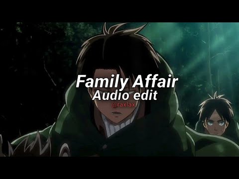 Mary J. blige _ Family affair [Audio edit]