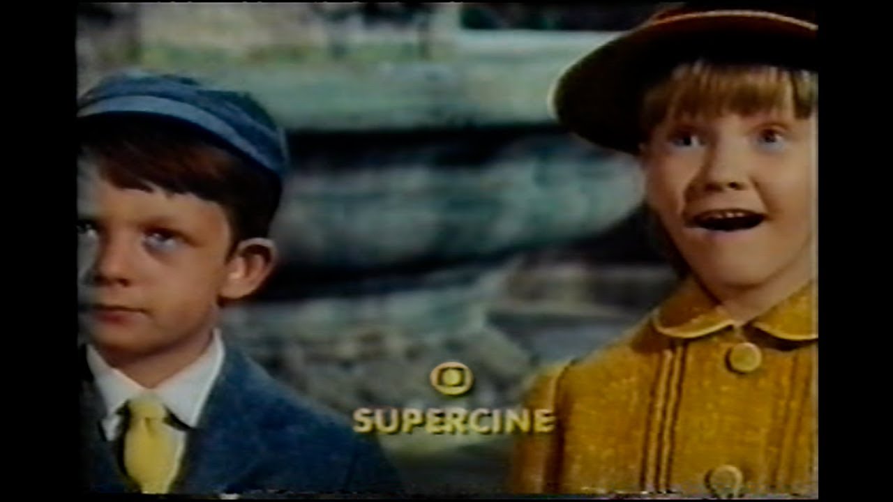 Mary Poppins (1964) - TVRip Globo (Supercine) em 14/03/92 - Dublagem Herbert Richers