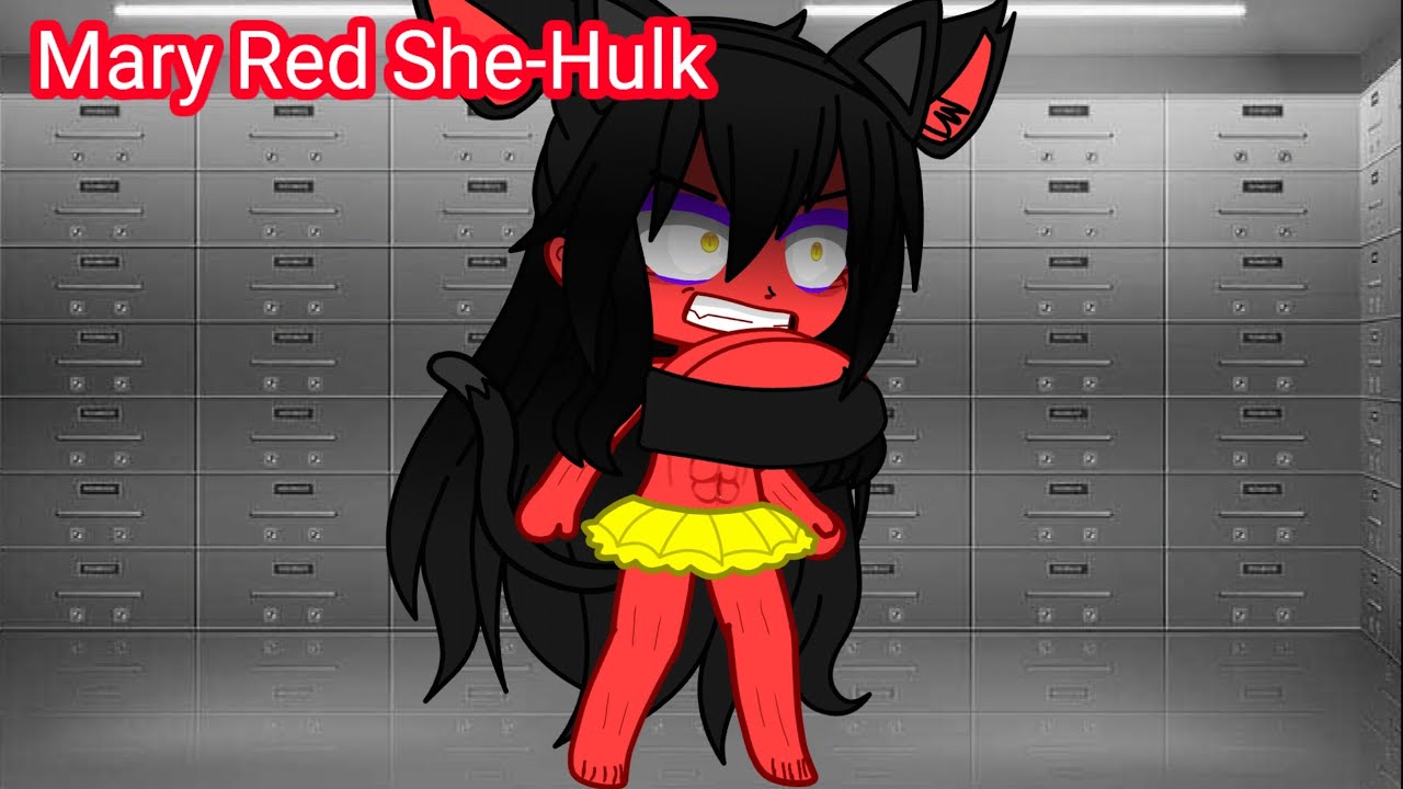 Mary Red She-Hulk transformation GC (read the description)
