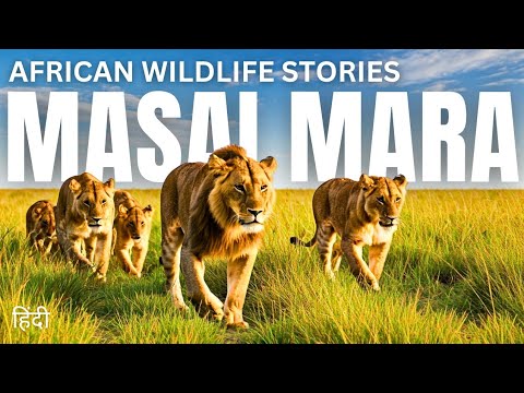 MASAI MARA: AFRICAN WILDLIFE STORIES | Wildlife Documentary in Hindi