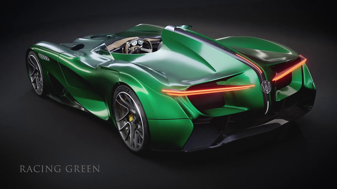 MASERATI MILLEMIGLIA CONCEPT - UNREAL CINEMATIC