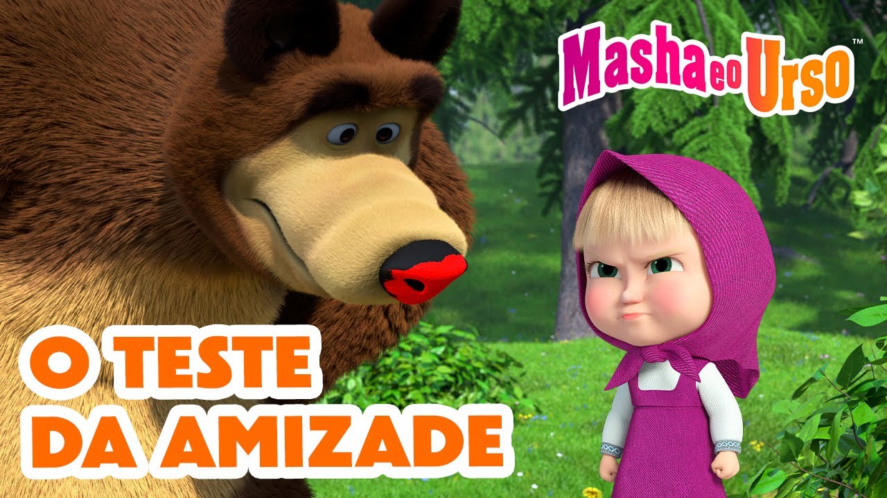 Masha e o Urso 👱‍♀️🐻 🤝 O Teste da Amizade 🔍✅ Coleção de desenhos animados