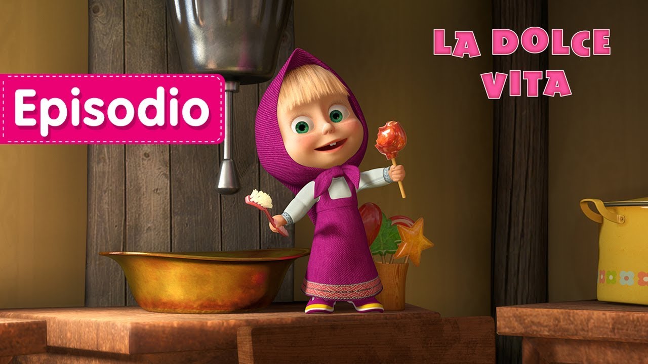 Masha e Orso - 🍭 La Dolce Vita 🍦 (Episodio 33) - Cartoni animati per bambini