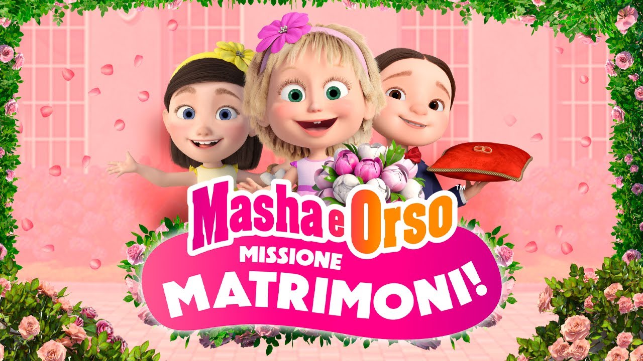 Masha e Orso 💍 EPISODIO SPECIALE 💐 Missione matrimoni! 💘💥 Disponibile sul canale! 💥