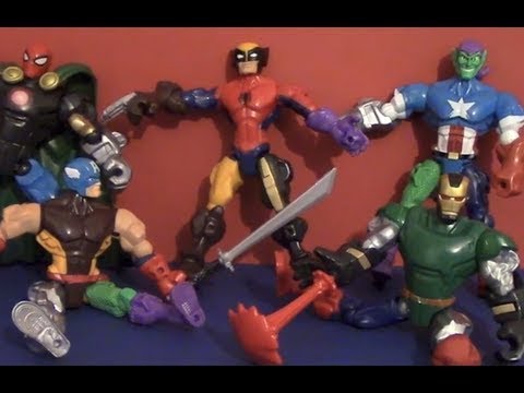 Mashers Marvel Superheroes - Marvel Mashers Toys - marvel super heroes action figures