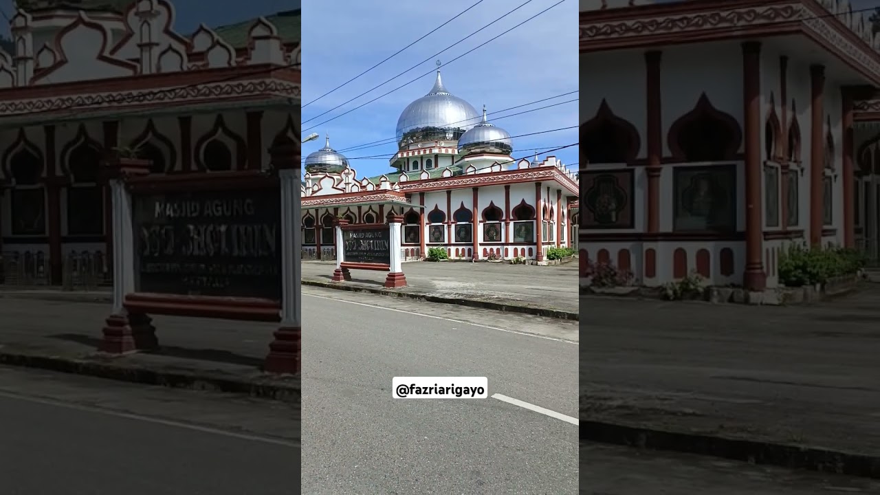 Masjid Agung Ashalihin, Blangkejeren, Gayo Lues. #masjid #masjidagung #gayo #aceh