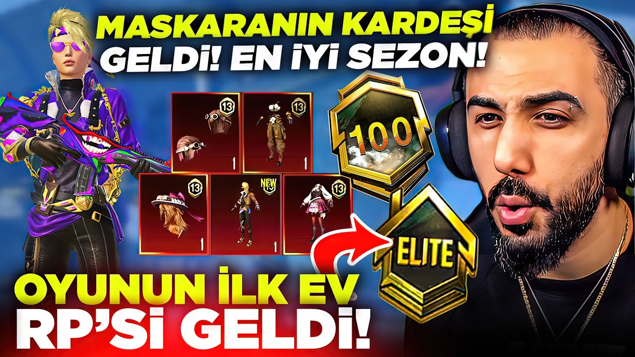 MASKARANIN KARDEŞ SETİ GELDİ!! 😱 OYUNUN İLK EV RP'Sİ VE EN İYİ ROYALE PASS SEZONU! | PUBG MOBILE