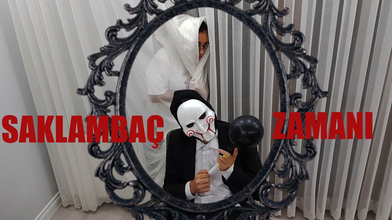 MASKELİ İLE KARANLIKTA SAKLAMBAÇ OYNADIK
