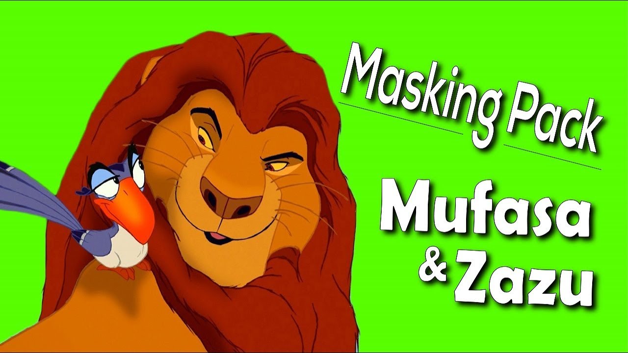 Masking Pack #5 (Mufasa, Zazu, & Simba)