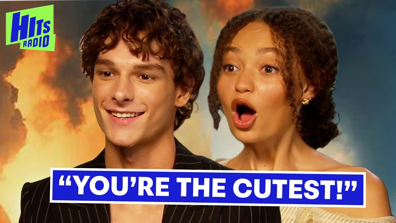 Mason Thames Surprises Nico Parker With Gifts | How To Train Your Dragon