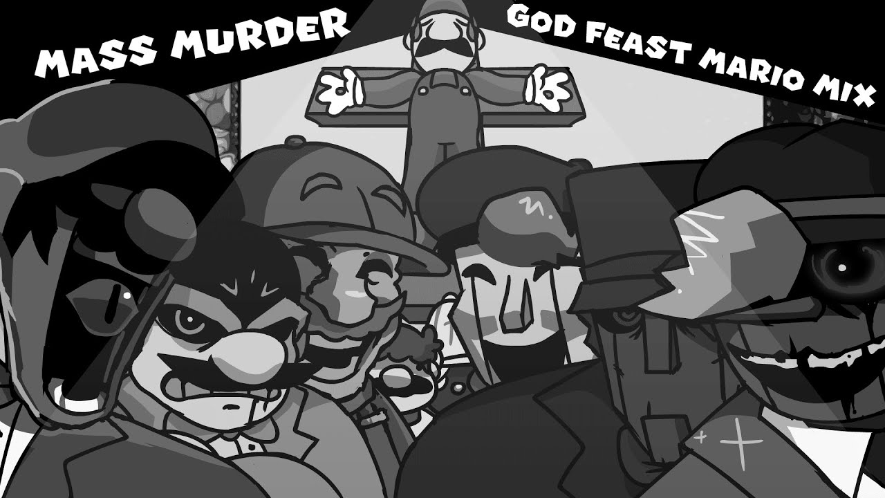 Mass Murder - God Feast (Mario Mix) (By Geeky, ft. ‪@thedarklord5‬) [Instrumental + FLP]