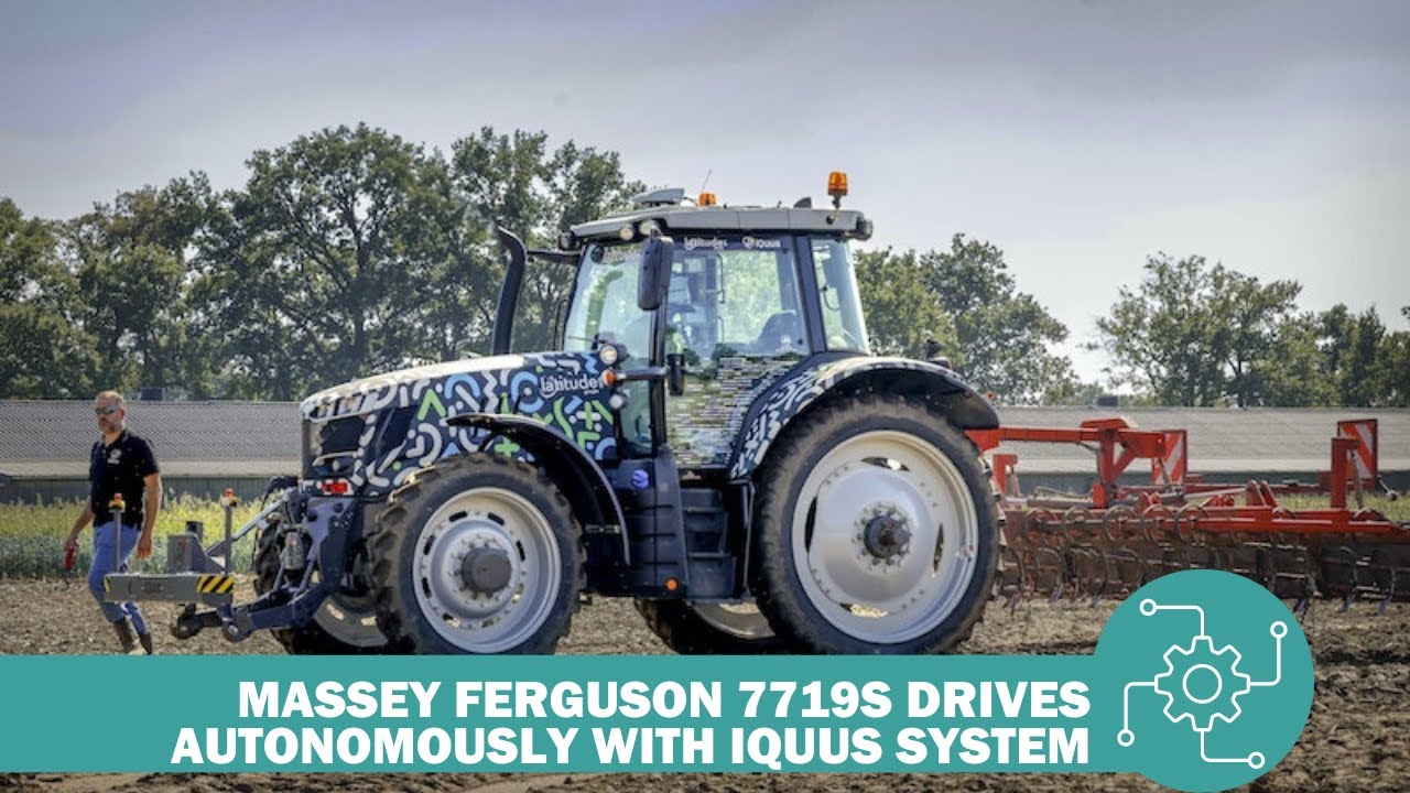 Massey Ferguson 7719S drives autonomously with iQuus system