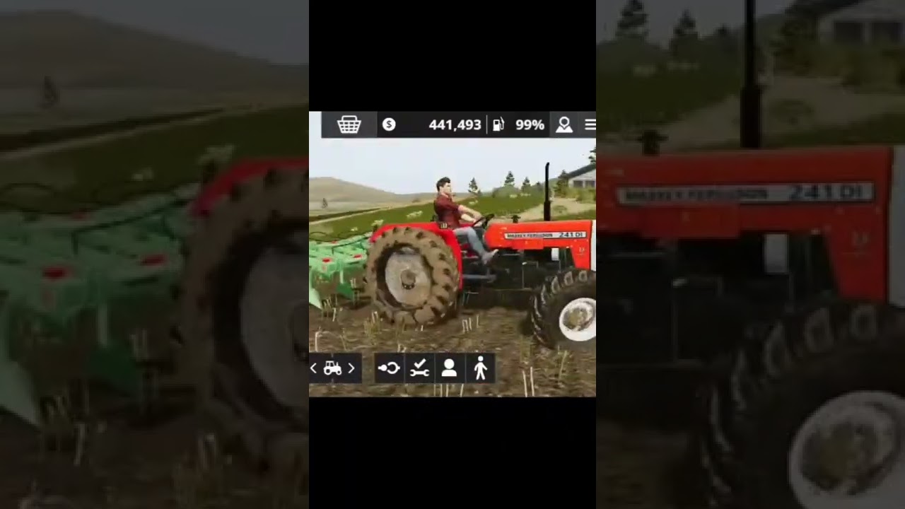 Massey tractor mod fs 20 #shortvideo