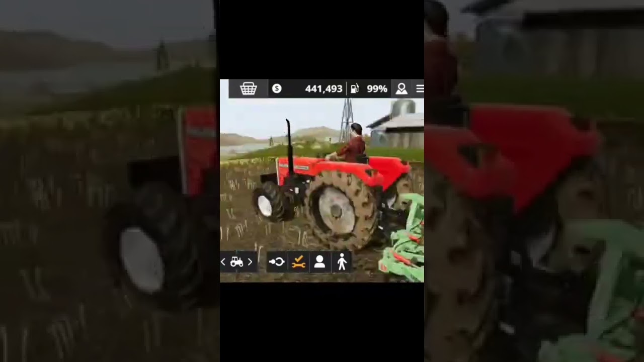 Massey tractor mod fs 20#shortvideo &