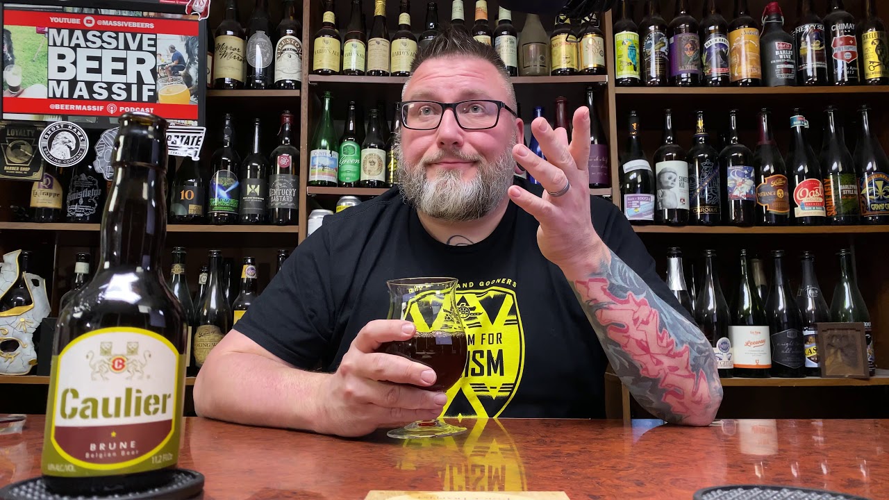 Massive Beer Review 3207 La Maison Caulier Brune Belgian Dark Vintage 2011