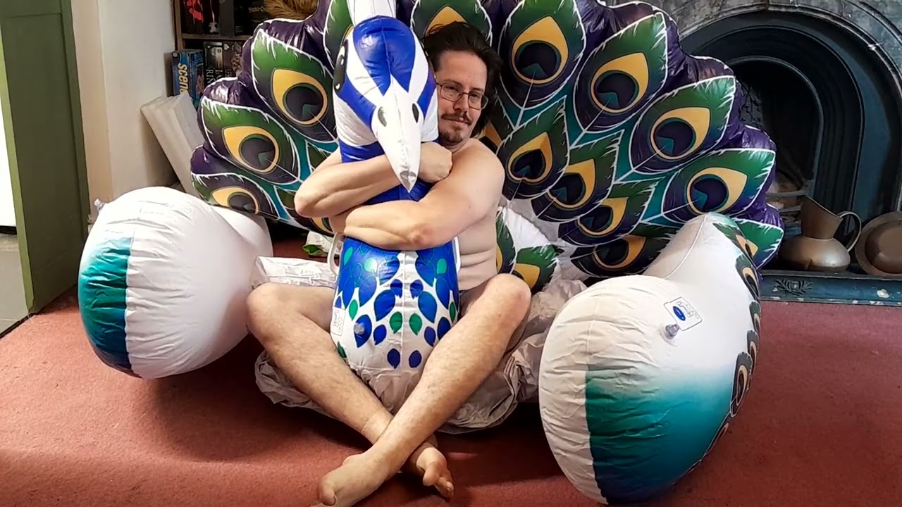 Massive Peacock Pool Float - chapter 2