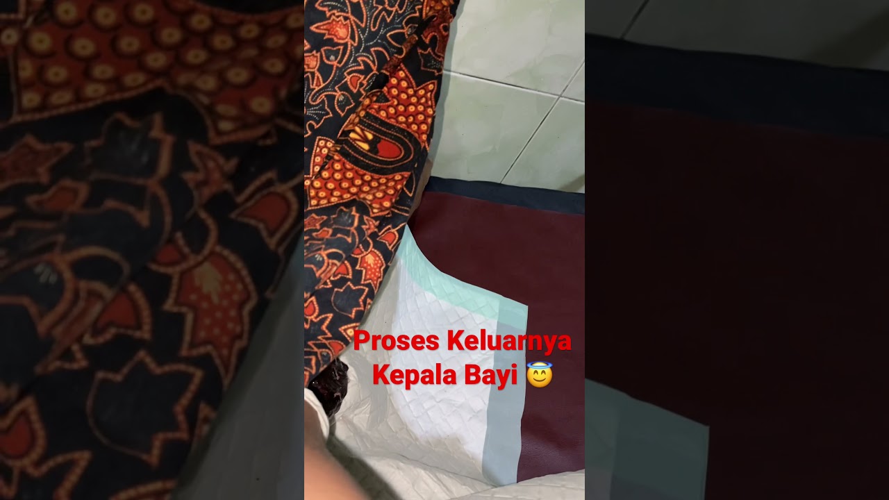 Masyallah persalinan tenang dengan di tiup aja Lahir😇😚 #shorts
