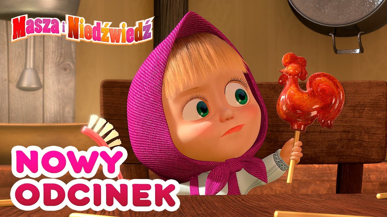 Masza i Niedźwiedź 💥Nowy odcinek💥🍭 Słodyczy … nigdy dość! 🍡🍬Śmieszne bajki dla dzieci