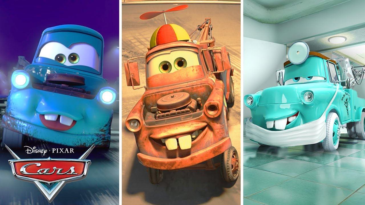 Mater's Tall Tales | Try Not To Laugh | Pixar Cars