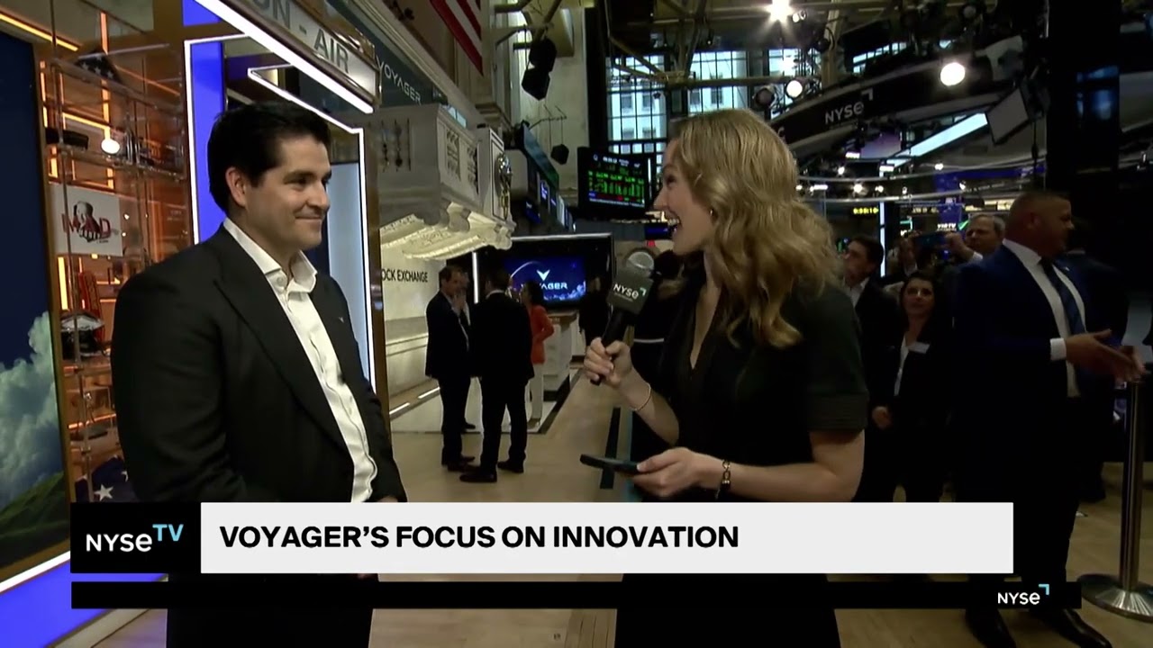 Matt Kuta, Co Founder and President at Voyager Technologies Joins Live on NYSE TV