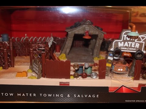 Mattel Disney Cars Precision Series Tow Mater Towing & Salvage (Junkyard/Impound) Rubber Tires