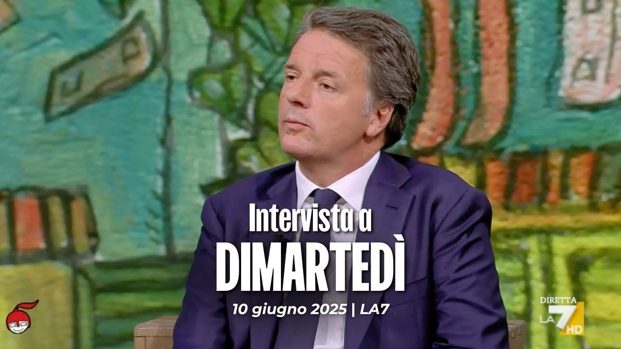 Matteo Renzi ospite a Di Martedì | 10/06/2025