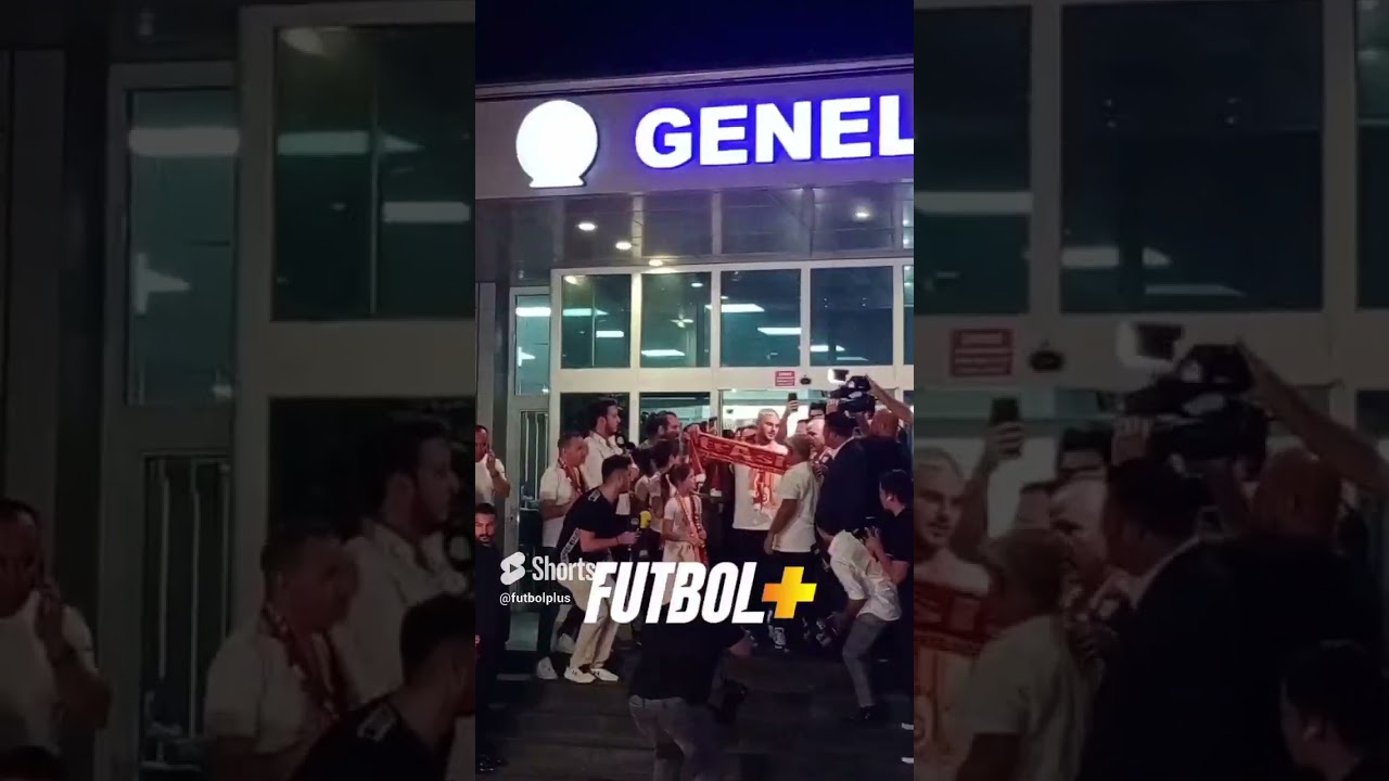 Mauro Icardi'nin İstanbul'daki ilk görüntüleri! #galatasaray