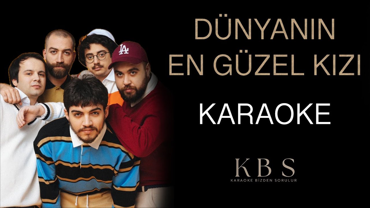 Mavi Gri - Dünyanın En Güzel Kızı | (Akustik Karaoke)