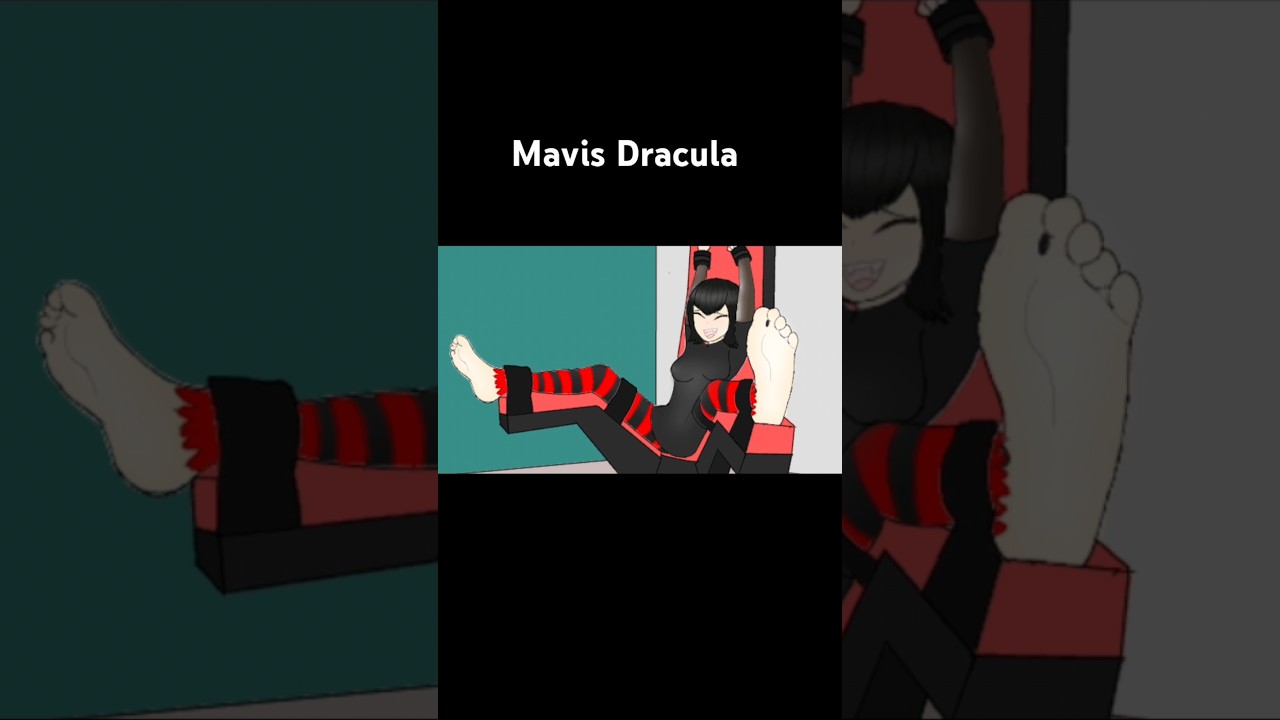 Mavis Dracula tickle draw